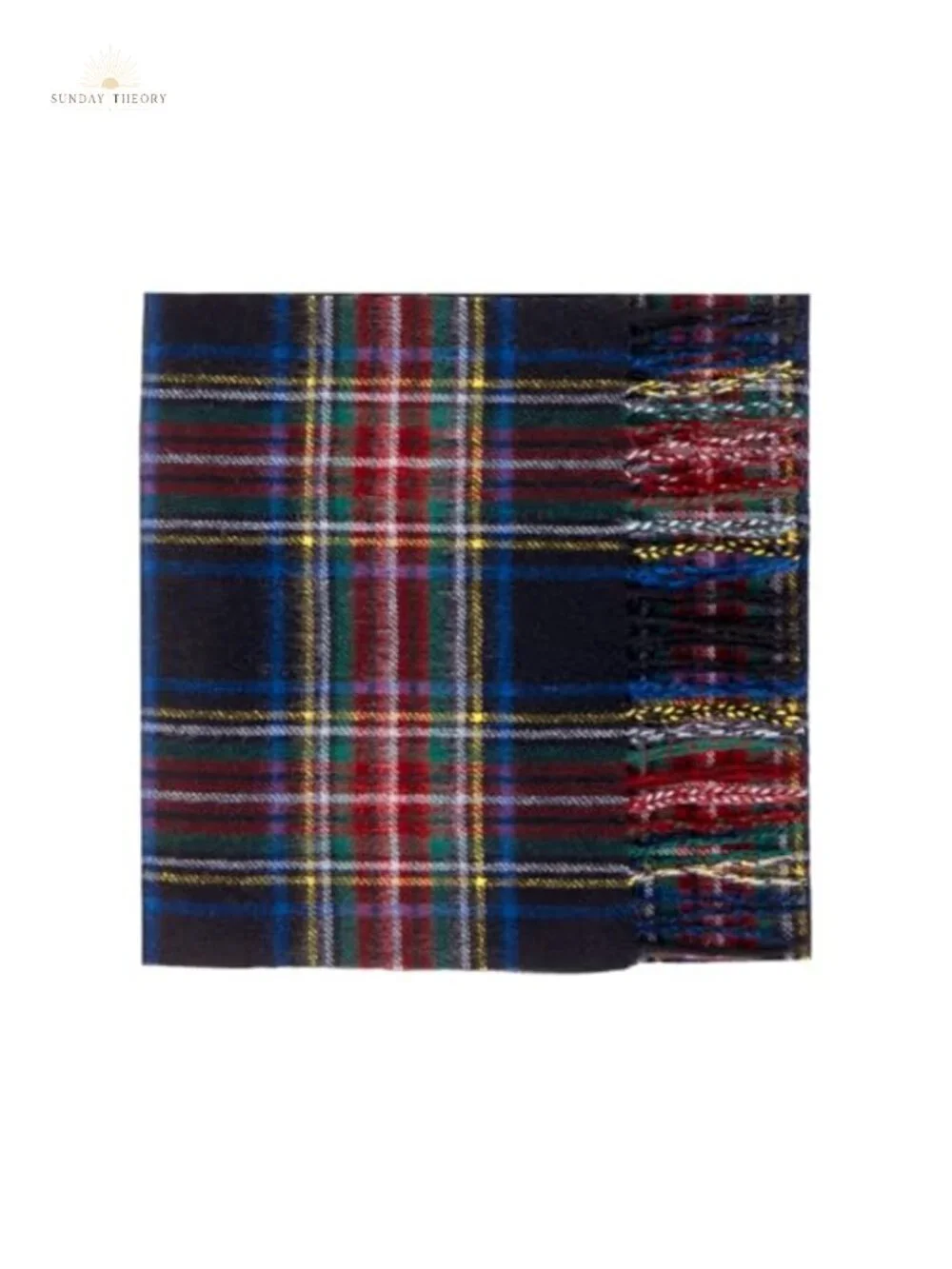 100% Lambswool Tartan Plaid Fashion Scarf 68.5